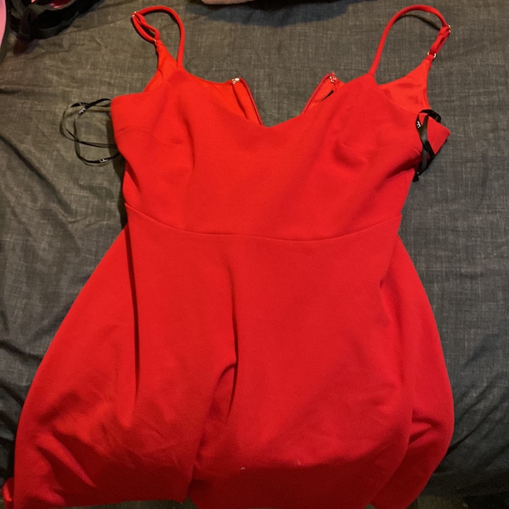 Lulus red dress
